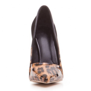 Escarpins à talons hauts pour femmes, à bout pointu, motif léopard dégradé, talon aiguille de 4 pouces, pour soirée - Product Image 4
