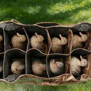 Bolsa para Señuelos de Aves Acuáticas de 12 Compartimentos, con Estampado de Camuflaje, Tela Oxford, Fondo de Malla con Drenaje, Equipo de Almacenamiento para Exteriores - Product Image 3