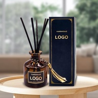 Pas Cher Vente en Gros Sans Flamme Aroma Reed Diffuseur Parfum Usage Domestique Chambre Parfum Désodorisant Longue Durée Élégant Compact