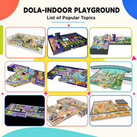 Aire de jeux interactive LED néon pour enfants, équipement d'amusement intérieur moderne avec toboggan lumineux, équipement de jeu souple commercial