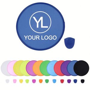 Disco Volador Plegable de Nailon Redondo con Logotipo Personalizado para Exteriores, Ideal para Regalos Promocionales - Product Image 2