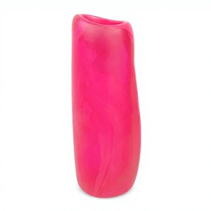 Vases à fleurs en résine les plus vendus, personnalisés, de haute qualité, modernes, faits à la main, artisanaux, imperméables, écologiques, pour table, intérieur - Product Image 1