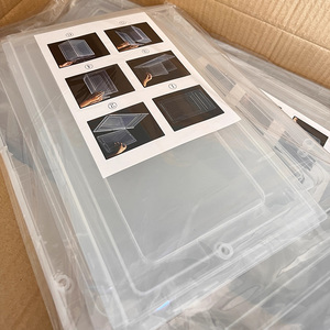 Sản phẩm đang thịnh hành <span class=keywords><strong>2025</strong></span> - Mẫu mới Giá để giày nhựa hiện đại - Hộp đựng giày từ tính - Product Image 6