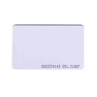 Cartes à puce en PVC blanc vierge pour le codage à impression directe Technologie de puce à bande magnétique Communication RFID NFC pour le paiement