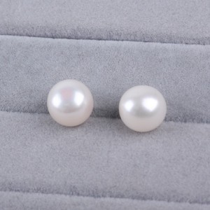 Perlas de Agua Dulce Naturales de Zhuji, Perlas Desordenadas Semilucidas, Perlas Blancas con Parches Impecables, Perlas Mantou al por Mayor - Product Image 5