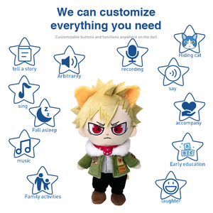 دمى محشوة مخصصة بتصميم جديد من المصنع، ألعاب ناعمة محشوة بشعار مخصص، دمية كيبوب مخصصة كهدية للأصدقاء - Product Image 1