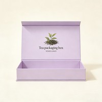 Cajas de Embalaje Personalizables para Café, Té y Bebidas, con Ranuras, Laminado Brillante/Mate, Estampado, Recubrimiento UV, Cartón Reciclable y Duradero
