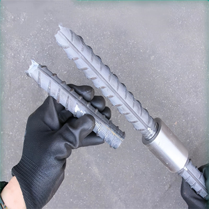 Manguito de Empalme Rápido para Barras Deformadas de Acero al Carbono y Aleación de Zinc de 18 mm-32 mm, Acoplador de Barras de Refuerzo de Un Toque - Product Image 2