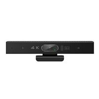 Webcam 4K HD d'usine avec suivi IA et couvercle, caméra de vidéoconférence pour ordinateur portable avec télécommande pour tableau blanc interactif