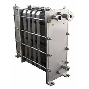 B6 Food Grade Stainless Steel Collapsible Plate Heat Exchangers Aluminum High quality Plate Heat Exchang