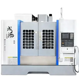 Machine à fraisage cnc automatique à 3 axes, petite fraiseuse verticale en métal, vmc640