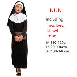 Fabricant Carnaval Enfants 110-140 Film TV Nonne Cosplay Costumes Vierge <span class=keywords><strong>Marie</strong></span> Costume En Gros - Product Image 6