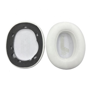 Coussinets d'oreille en cuir protéiné pour casques <span class=keywords><strong>JBL</strong></span> Live 650BTNC, 660NC, E65BTNC, Duet NC – Coussinets en mousse pour casques à <span class=keywords><strong>réduction</strong></span> <span class=keywords><strong>de</strong></span> <span class=keywords><strong>bruit</strong></span> - Product Image 5