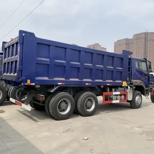Chine howo hohan 6x4 Euro2 Euro5 375 371 camion à benne basculante diesel à bas prix