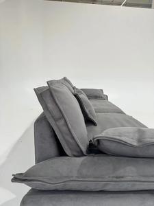 Ghế sofa vải sâu siêu rộng trong phòng khách, thiết kế thời trang Bắc Âu, đơn giản, mềm mại - Product Image 3