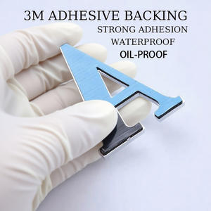 Pegatinas con <span class=keywords><strong>Emblema</strong></span> de Letras y Números de Placa de Gel 3D Autoadhesivas Personalizadas para Uso en Coche del Reino Unido - Product Image 5