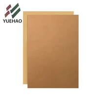 Rouleau de papier kraft YUEHAO SCA, grand format, industriel, en pâte chimique blanchie, résistant à l'humidité, lisse, personnalisable pour l'emballage