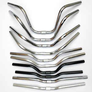 Bicycle Handlebars Drop Shape Metal Durable Out of Stock Spot Goods Other Packaging Supplies for Princess Folding Bike Accessory - Product Image 1