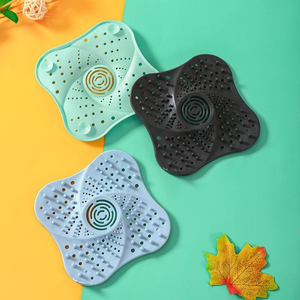 <span class=keywords><strong>Cubierta</strong></span> de drenaje de piso para cocina y baño Tapones de drenaje Fregadero Tapones de <span class=keywords><strong>piscina</strong></span> Filtros de alcantarillado Ventosa portátil Desagües de piso - Product Image 4