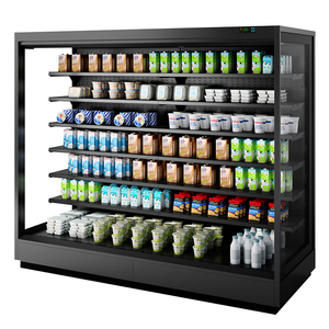 Thương Mại Merchandising Tủ Lạnh Hiển Thị Tủ Lạnh Siêu Thị <span class=keywords><strong>Multideck</strong></span> Mở Tủ Lạnh Hiển Thị <span class=keywords><strong>Cooler</strong></span> - Product Image 1