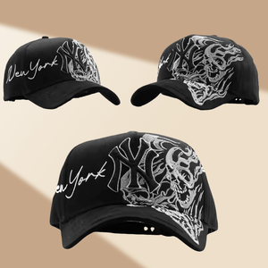 Cappello Barbas Hats El Mago Premium con Visiera Curva Effetto Invecchiato Stile <span class=keywords><strong>Vintage</strong></span> Iconico - Product Image 1