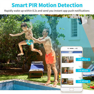 Cámara DE SEGURIDAD Ip AI Cctv para Domo doméstico IP POE Audio visión nocturna al aire libre da Hua 2MP 3MP 5MP 8MP 4K camares - Product Image 3