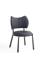 Fauteuil de salle à manger de luxe en cuir PU beige, style italien moderne, avec structure en acier inoxydable doré, pour restaurants et hôtels (vente en gros)