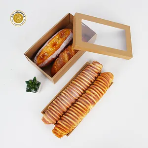 OOLIMAPACK Eco Friendly Kraft Paper Grazing Box For Food Brunch