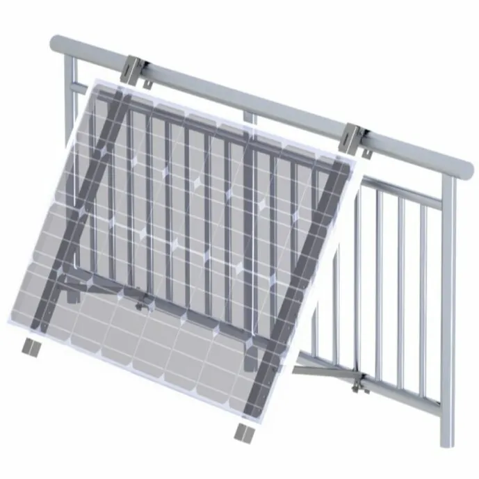 Solar Panel Balconies Mounting Brackets Solar Rail Mounting PV Solar Balcony Wall Mount Bracket