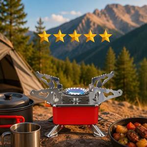 Estufa de Gas Portátil para Camping <span class=keywords><strong>Coku</strong></span>, de Acero Inoxidable, Mini, Potente, Ligera, de Butano, para Uso de Emergencia y Senderismo - Product Image 5