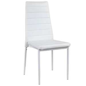 Free Sample Modern Metal Legs High Back Restaurant <b>Dinning</b> <b>Chairs</b> PU Leather Dining Room <b>Chair</b> - Product Image 1