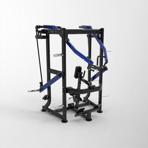 Machine de Rameur à Double Rail en Acier pour Rangement en Rangée, à Charge par Plaques, Réglable, pour Entraînement de <span class=keywords><strong>Dos</strong></span> et Bras, Musculation et Fitness - Product Image 3