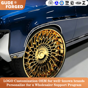 Cerchi in Lega Forgiati di Lusso GUDE Multi-Raggio, 17, 18, 19, 20, 21, <span class=keywords><strong>22</strong></span>, 23, 24 Pollici, Adatti per Impala, Cadillac, Lincoln, Buick - Product Image 2