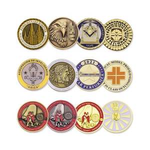 Moneda Conmemorativa de Metal Personalizada con Diseño de Fábrica, Moneda de Recuerdo de Hierro con Retrato 3D para el Año Nuevo Chino, Fundición a Presión y Grabado - Product Image 1