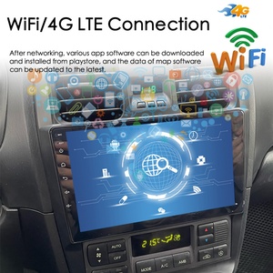 8 + 128GB ระบบนำทาง GPS Android 13 Ai วิทยุสเตอริโอสำหรับ Hyundai Sonata 2003-2009ไร้สาย CarPlay 2Din วิดีโอมัลติมีเดีย - Product Image 2