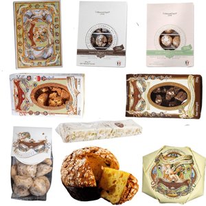 Canasta Navideña Gourmet con Delicias Artesanales Toscanas, Set de Regalo para Reuniones Familiares y Fiestas - Product Image 1
