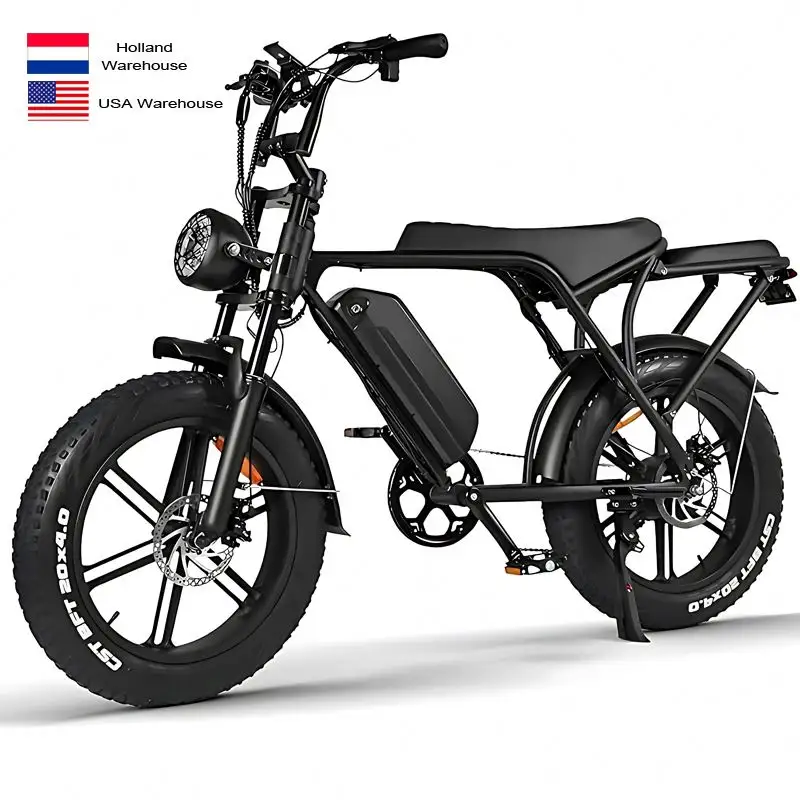 dirt bike V8 H9electric beach cruiser elektrische vouwfiets mountain e-bike fat tire e bike 20 zoll