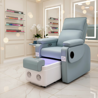 2026 Prix de gros Chaise de pédicure de luxe avec spa pour les pieds, fauteuil de pédicure, chaise de pédicure pour extension d'ongles, canapé