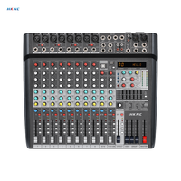 Console de mixage audio numérique compacte professionnelle avec construction métallique pour les conférences acoustiques et les utilisations sur scène DJ