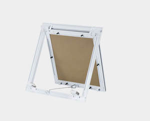 Panneau d'accès pour cloisons sèches en aluminium de 450X450MM pouces pour carreaux de plafond Alarme de porte d'entrée de service Trappe d'inspection murale Accès à la salle de bain - Product Image 4