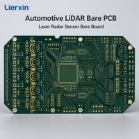 Lierxin Automotive LiDAR Laser Radar Bare PCB untuk Sensor Pengukuran Jarak Optik Aplikasi Elektronik OEM
