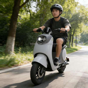 Scooter électrique Citycoco 45 km/h 400W, moto électrique à deux roues avec pédales - Product Image 2