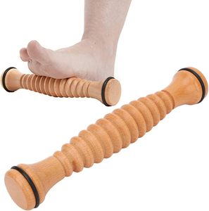 Masajeador de Acupresión de Madera para Pies, Palitos de Masaje, Rodillo de Madera para Masaje de Puntos de Acupuntura - Product Image 1