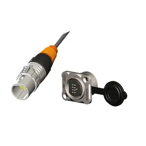 Stage Light Led Signal Cable Plug Man Panel RJ45 Professionele Audio Data Connector