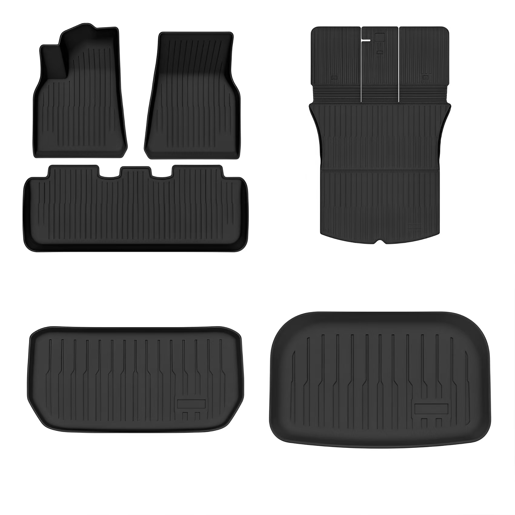 Tappetino singolo + scatola di ricambio anteriore + pavimento inferiore posteriore