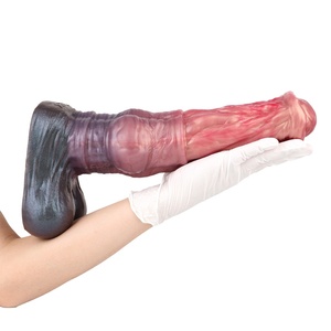 Dual-Layer Silicone Thick Horse <b>Dildos</b> Lifelike Giant <b>Dildo</b> for G Spot Stimulation Anal Play Adult Sex Toys for Women Couples - Product Image 4