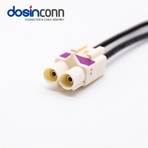 Кабель-удлинитель Fakra B (штекер) — Fakra B (гнездо), прямой, белый, RG174LL, для автомобильных систем GSM, радио, GPS - Product Image 5