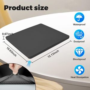 Funda Protectora de Silicona Suave de Color Negro para Starlink Mini, Carcasa Protectora Completa para Starlink Mini - Product Image 2