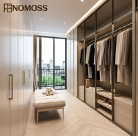 Armarios de Vestidor Contemporáneos de Lujo con Diseño Personalizado para Proyectos de Interiores de Villas