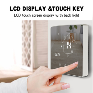 Thermostats intelligents WiFi MINCO HEAT, commande vocale Tuya, chaudière électrique et à <span class=keywords><strong>gaz</strong></span>, chauffage 3A 16A 25A, grande puissance, <span class=keywords><strong>radiateur</strong></span> domestique - Product Image 3